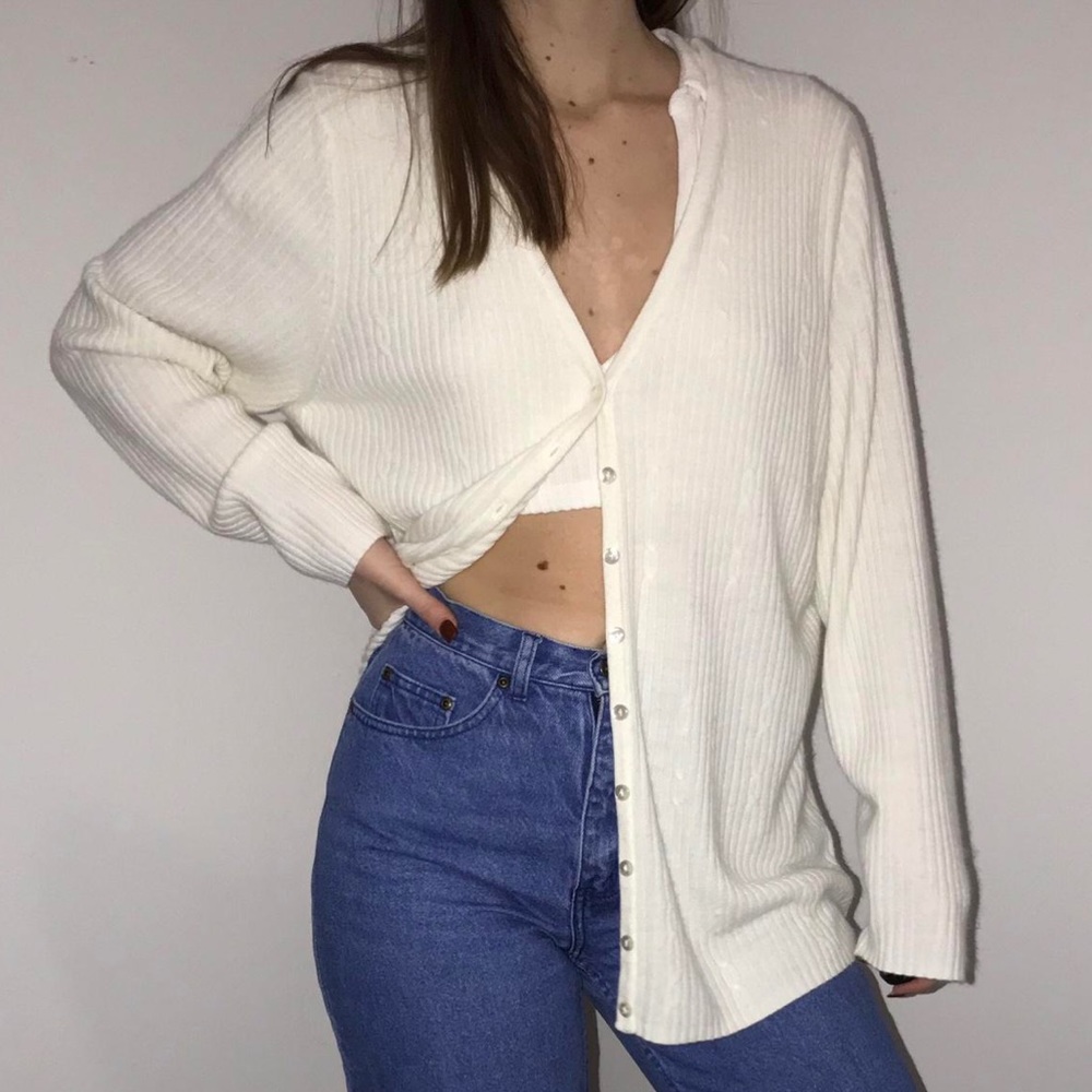 Avenue Button Up Cardigan